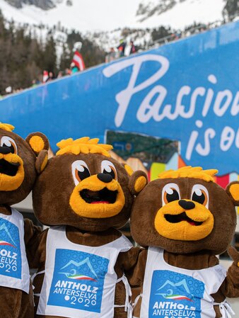 Biathlon, mascotte "Bumsi" | © Taferner Christian