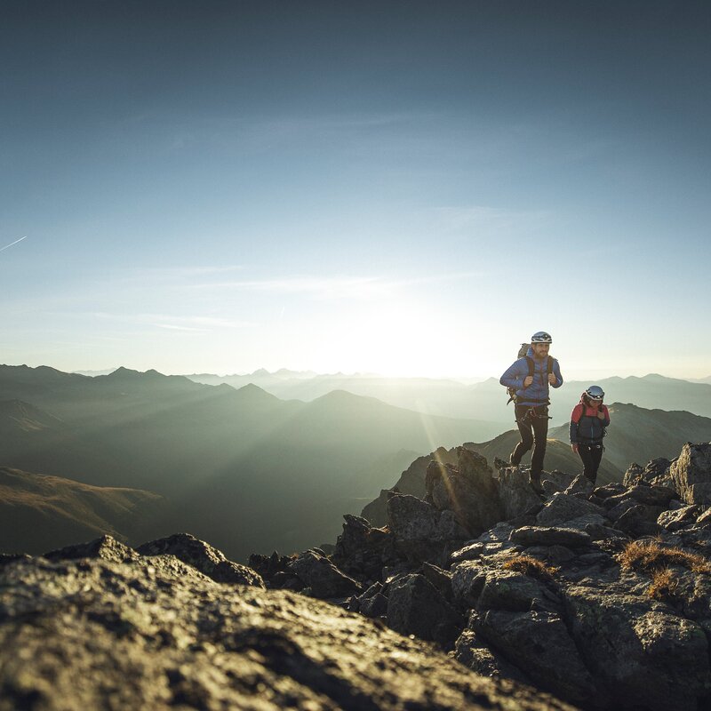 Bergsteigen in den Dolomiten, Sonnenaufgang | © Kottersteger Manuel - TV Antholzertal