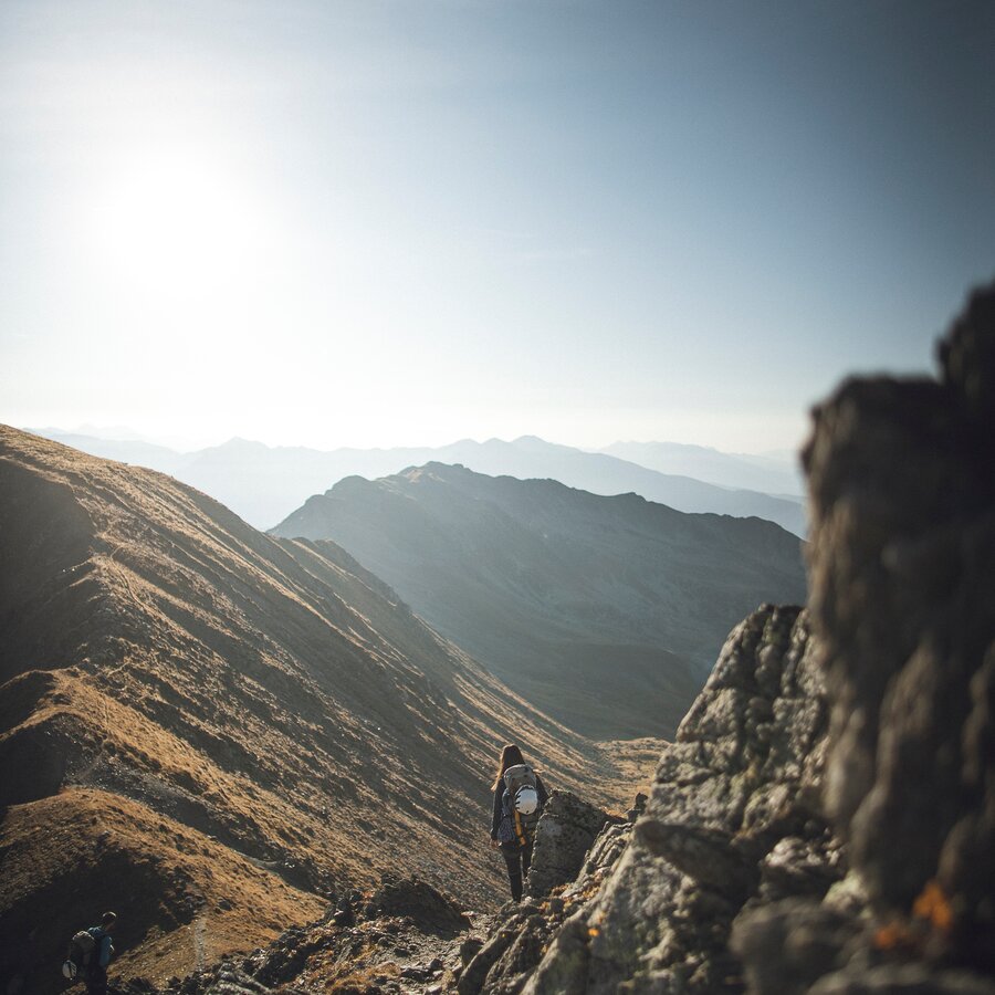 Hiking in the mountains | © Kottersteger Manuel - TV Antholzertal