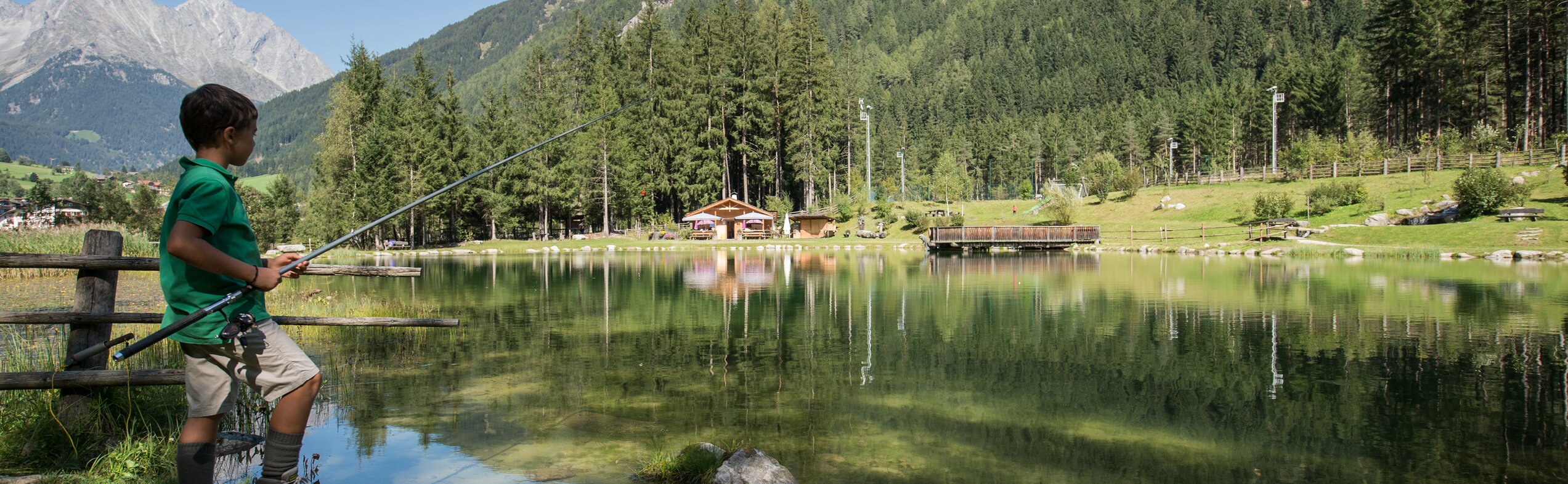 Pescare nel laghetto | © Wisthaler Harald
