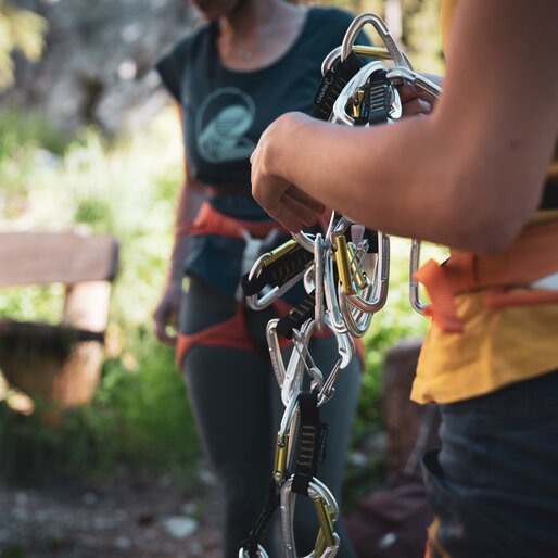 Climbing equipment | © Anna Notdurfter