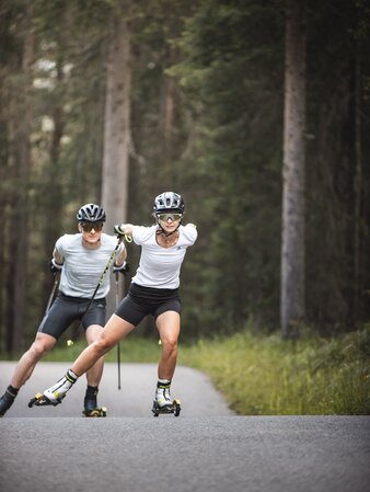 Skirollerbahn, Skiroller | © Kottersteger Manuel - TV Antholzertal