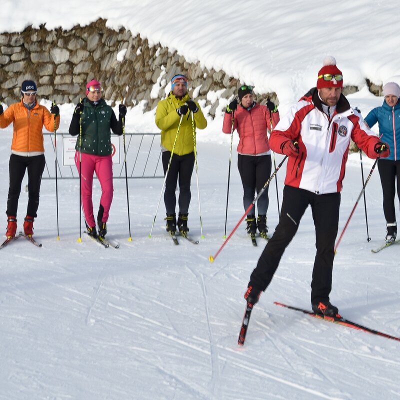 Cross country ski school | © Skischule Antholz