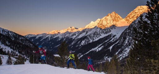 Scialpinismo in paesaggio invernale | © Wisthaler Harald