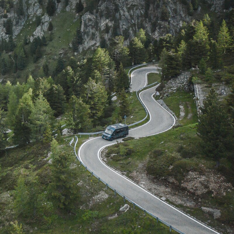 Strada del passo | © Manuel Kottersteger