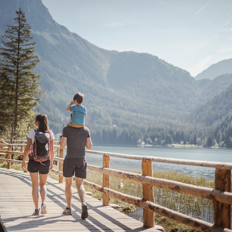 See, Familie, Wanderung | © Kottersteger Manuel - TV Antholzertal