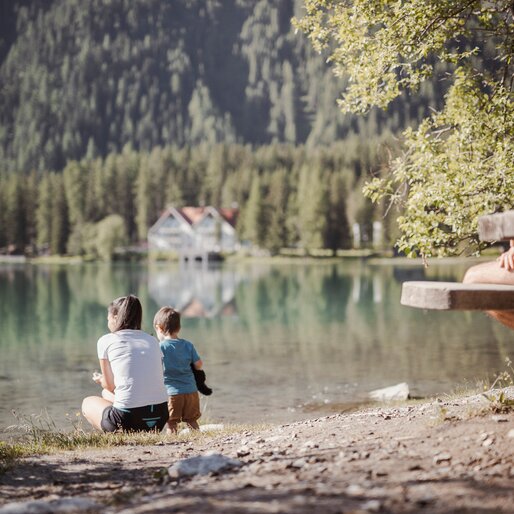 Lake, family, hike | © Kottersteger Manuel - TV Antholzertal